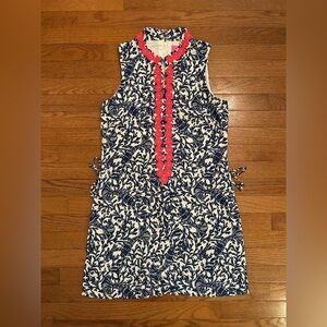 Lilly Pultizer Jonna Shift Romper Krillin It Oyster Bay Lobster Size 4